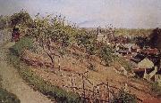 Camille Pissarro Metaponto path Schwarz oil painting artist
